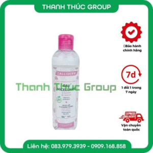 NƯỚC TẨY TRANG CALLIDERM EAU MICELLAIRE 250ML (HỒNG)