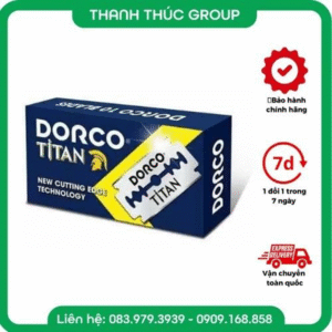 DAO LAM DORCO TITAN HỘP 100 LƯỠI