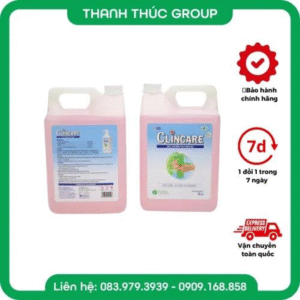 Dung Dịch Rửa Tay Sát Khuẩn Nhanh Clincare Bình 5 Lít
